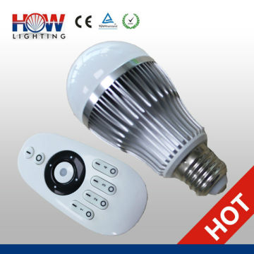 E27 remote control wifi led lighting bulb