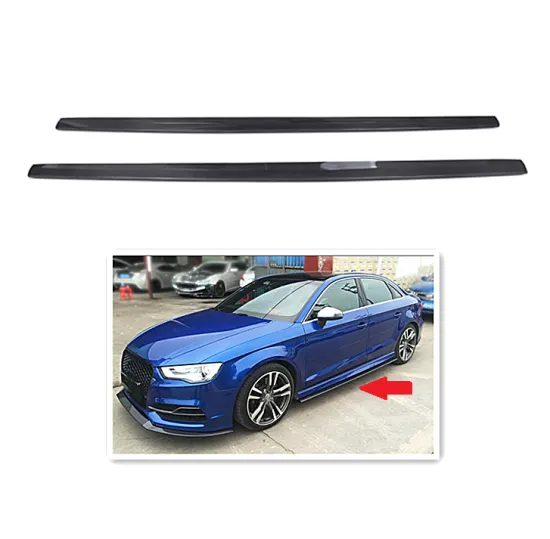 Carbon Fiber Side Skirts for Audi A3 8V 2014-2019 RS Style