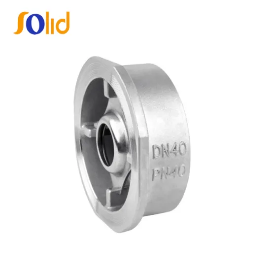 Stainless steel PN40 Wafer type lift check valve