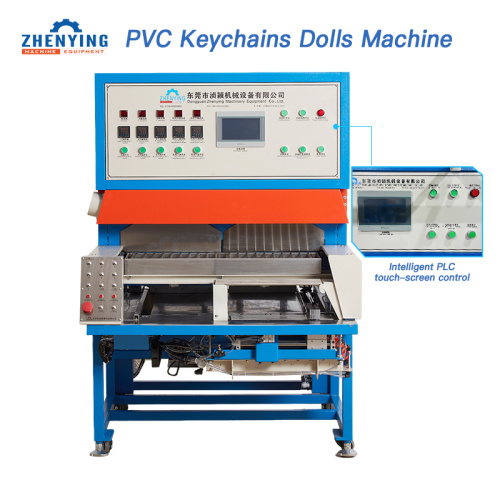 Automatic PVC 3d Dolls Keychain Pendants Making Machine