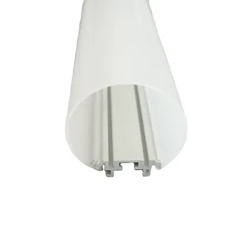 Round Shape LED Aluminium Profile R60 for Linear Light