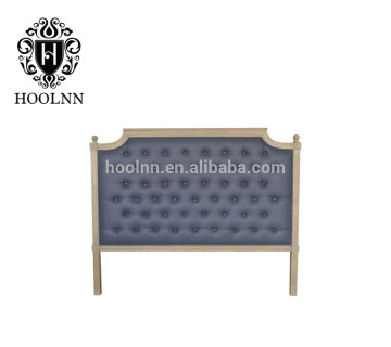 French Stylish Oak Linen Headboard