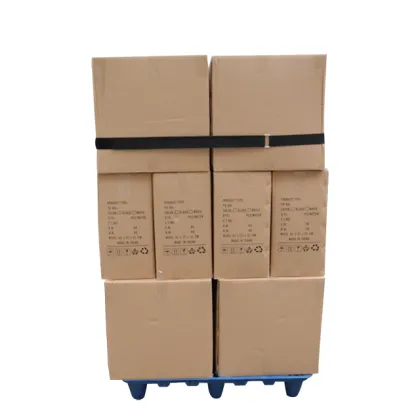 100% Polyester Black Pallet Straps with Metal Ring