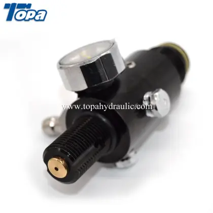 Safty gas air pressure paintball regulator valve