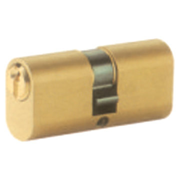 Double Open Euro-Profile Security Cylinder - Oval Shape