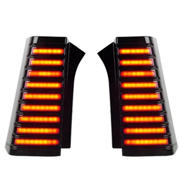 2023-2024 Chery Jetour Traveller T2 Smoked Turn Signal Taillights with High Brake Lights Warning Lamp