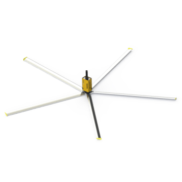 Commercial use of industrial suspension electric fans