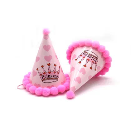 Paper Material Adult Kid Colorful Cone Party Hats