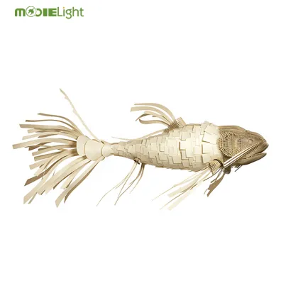 Surreal Japanese Koi Fish Chandelier Pendant Light