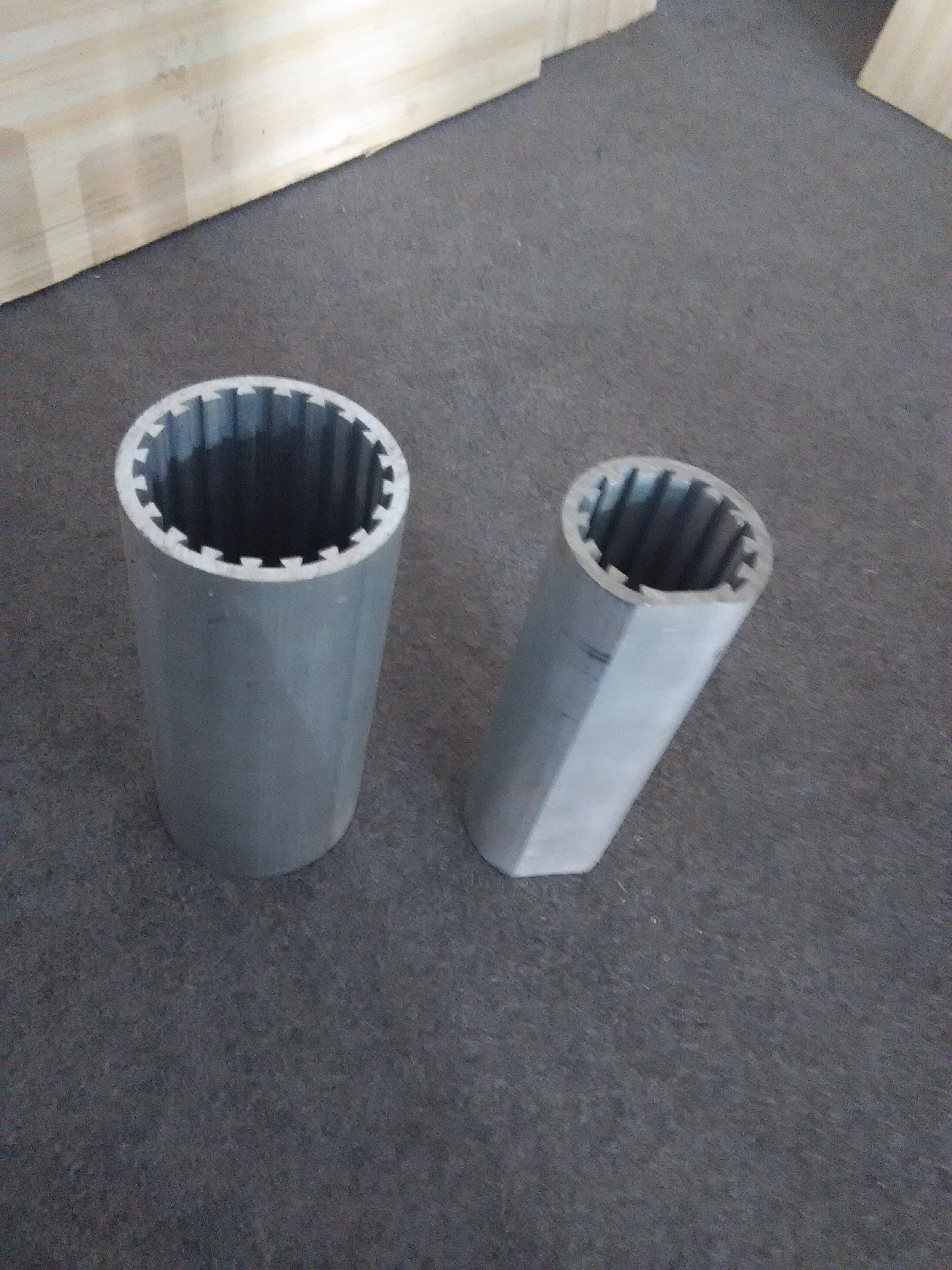 Aluminum alloy straight inserting volleyball post(hand fit)