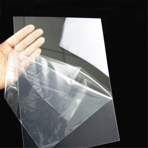 Lámina de plástico PET antivaho transparente