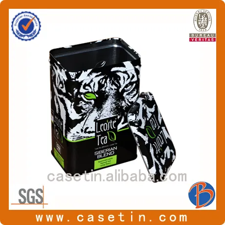 wholesale metal stainless steel tea canisters