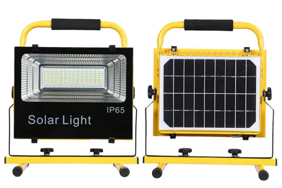 led flood light 100W portable solar led light