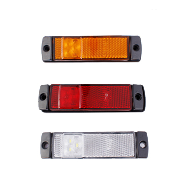 1697119 DAF CF75 CF85 XF95 XF105 3LEDS 12V Side Marker Light Reflector Lamp - Orange Amber Red White