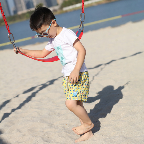 110GSM 100% Polyester Digital Print Kid′s Swim short