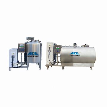 Solar-Powered Mobile Cow Milking Tank Milk Cooling System