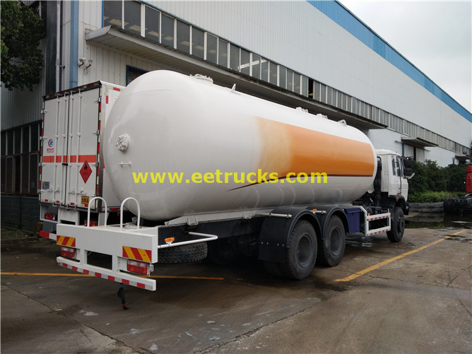 25000 liters DFAC LPG Tanker Trucks