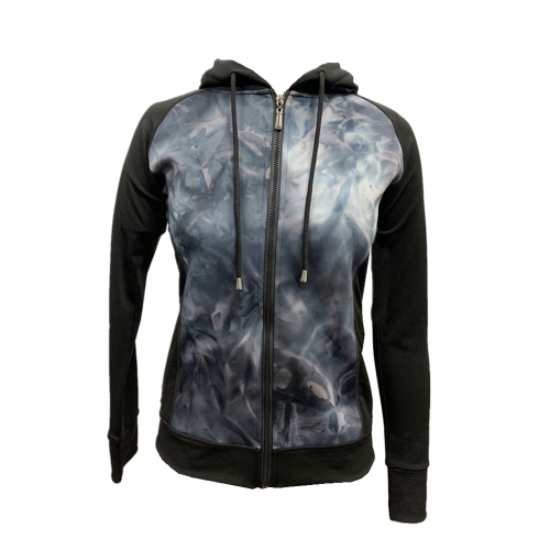 Kvinnor stickade långärmad ActiveWear Jacket