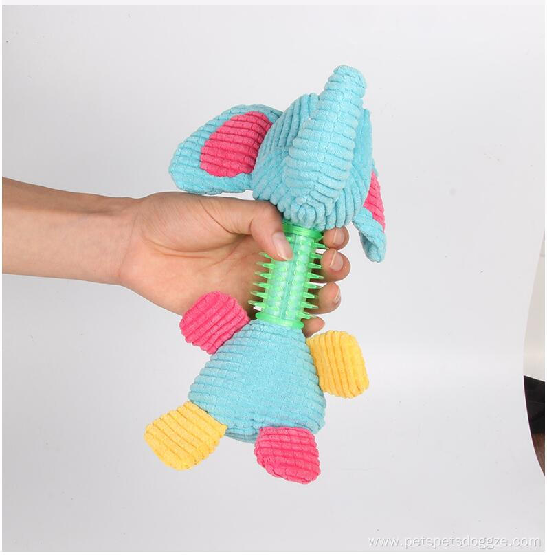 Best Teeth Cleaning Chewing Interactive Plush Dog Toy