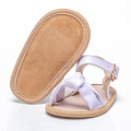 Lila Läder Soft Sole Baby Sandaler
