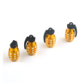 Aluminum alloy dust cover grenade caps