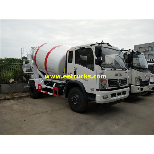 1500 Gallons 180hp Beton Mixer Vehicles