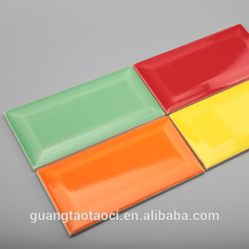 10x20cm 20x20cm High Quality Different Sizes Subway And House Kitchen Glazed Ceramic Wall Tiles
