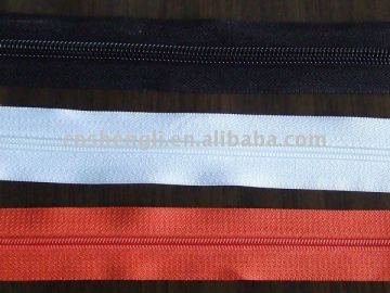 3# color long chain nylon zipper
