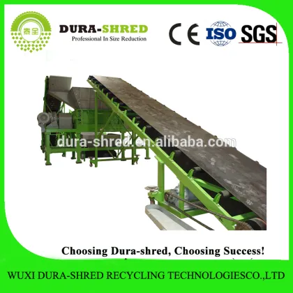 Dura-shred recycled tires rubber powder machine