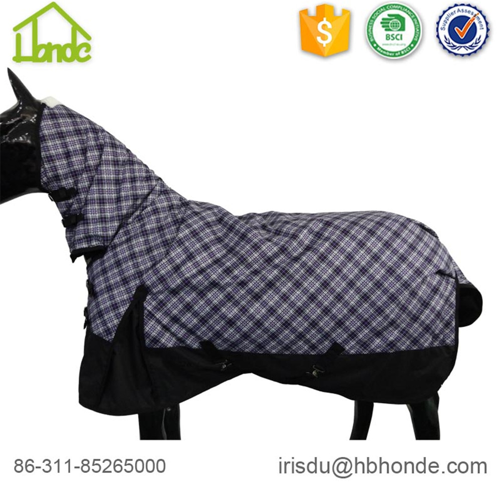 Ripstop Fabric Combo Heated Horse Rug