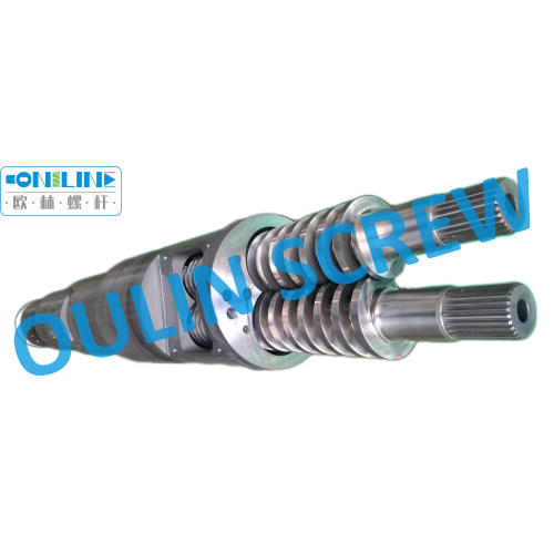 Twin Conical Screw and Barrel for PVC Profiles