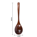Cucchiaio in bambù naturale realizzato a mano per uso cucina