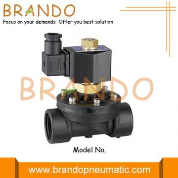 24V 3/4'' 1'' Plastic Solenoid Valve For Water