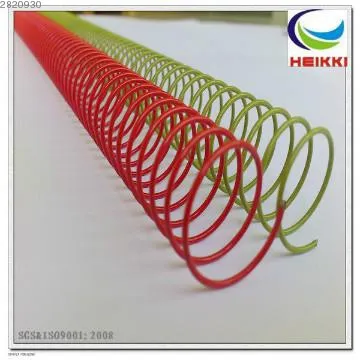 Nylon coated metal spiral binding wire spiral wire