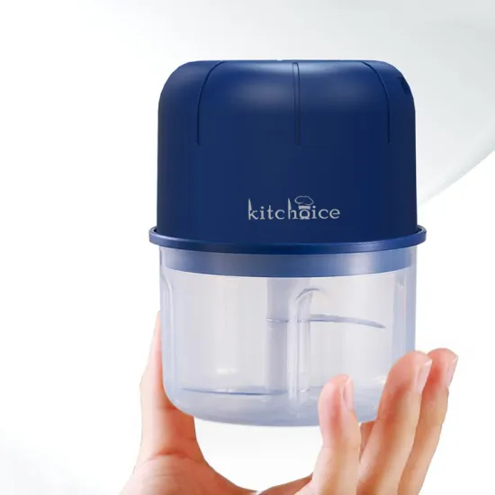 USB Rechargeable Electric Mini Garlic Chopper: 250ml Portable Food Processor for Efficient Chopping