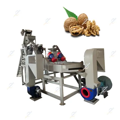 Commercial Automatic Pecan Nuts Shelling and Walnut Crushing Machine