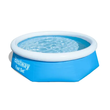 2025 Bestway 57448 Fast Set Inflatable Round Pool
