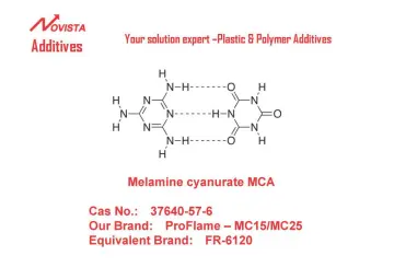 Melamine cyanurate MCA MC15 MC25 MC50 MC-G 37640-57-6