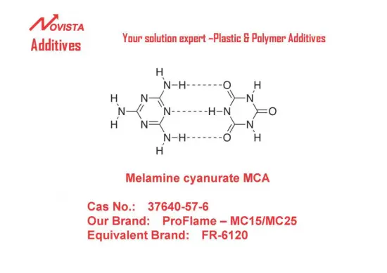 37640-57-6 MCA melamine cyanurate MC15 MCA25