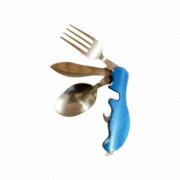 Multi pocket cutlery set, made of 420 stainless steel