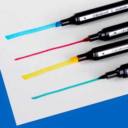 MIYA Alcohol Marker Pen Set - 60/80/120/180 Colors for Hobby, Kid, Artist Coloring & Art Supplies