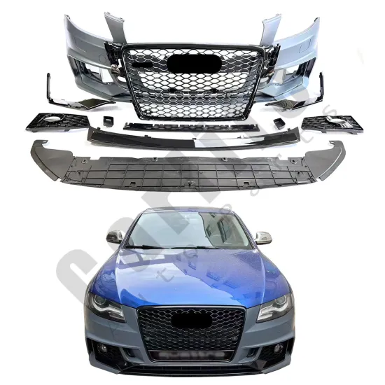 Auto Body Kit: Converting Audi A4 B8 (2009-2012) to 2019 RS4 Style Bumper Kit