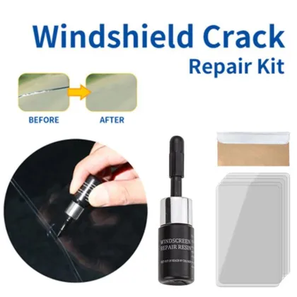 Windshield Repair Kit: Nano Glass Fluid for Car Crack Repair