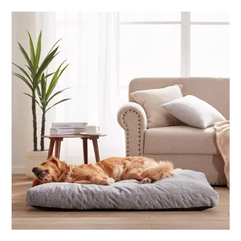 Waterproof Orthopedic Dog Bed for Large Arthritic Dogs with Cooling Memory Foam