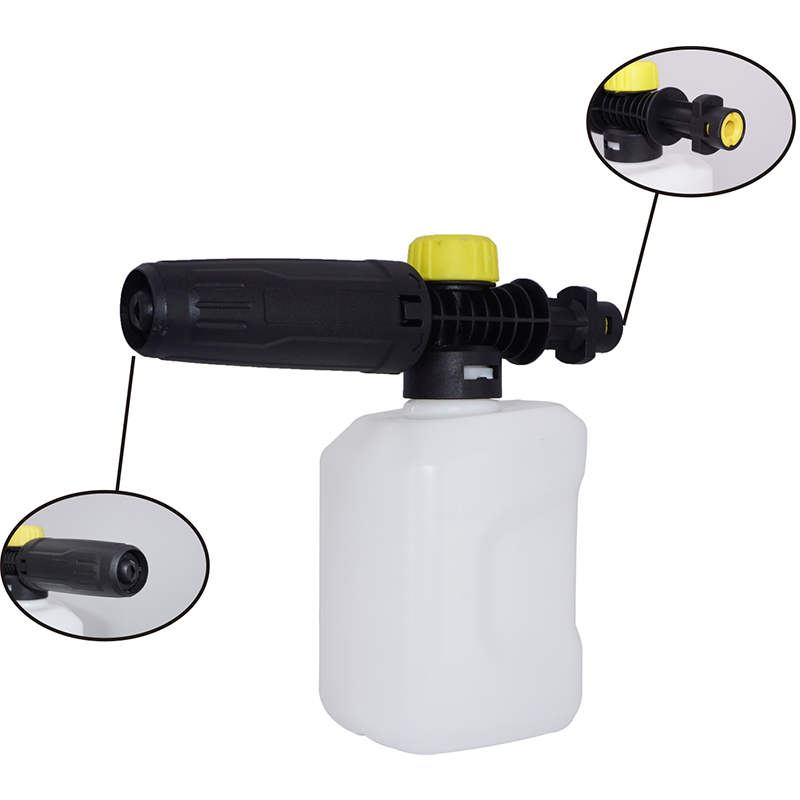 750ml Snow Foam Lance para K2-K7 CARRA PRESSÃO DE PRESSÃO DE PRESSÃO GERADOR DE FOAM com pulverizador ajustável