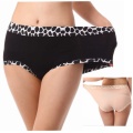 2Pcs/lot Underwears Women Panties Bamboo Fiber Stone Pattern Plus Size 6XL Tall Waist Women's briefs