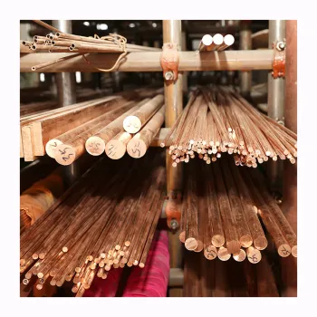 C11000 Pure Copper Round Rod/Bar - 6mm to 8mm
