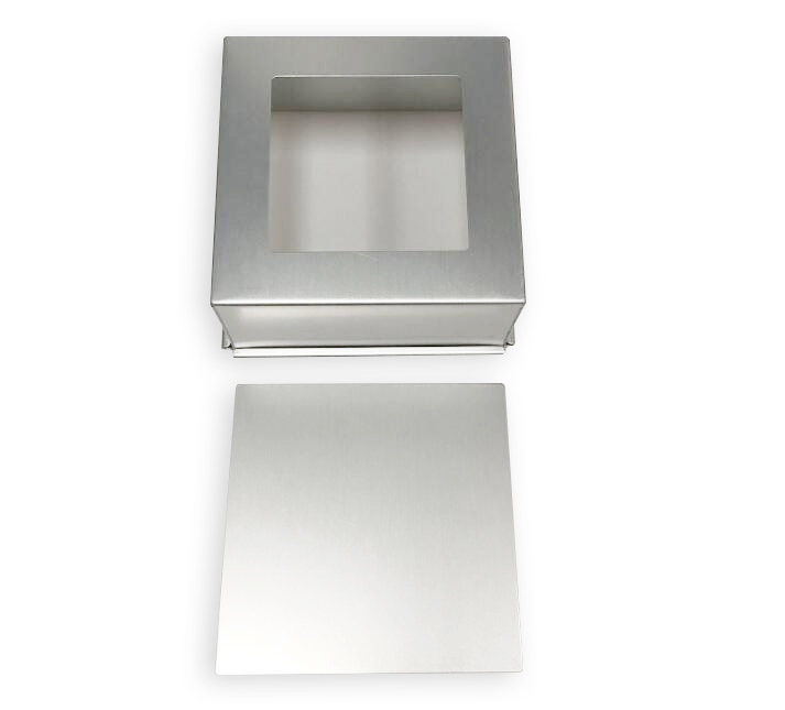 4'5'6'8'10' Square Aluminium Alloy Cake Mold (9)