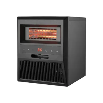 Konwin GD9215BD1-15DF Infrared Quartz Heater: Adjustable Thermostat & Timer for Cabinet Use