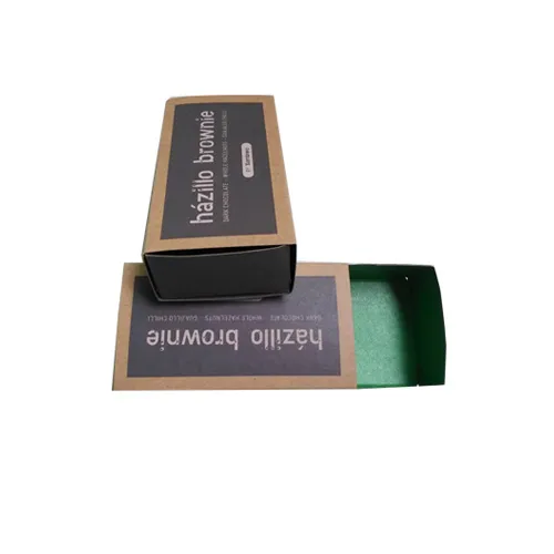 Custom Packaging Kraft Paper Box Slide Open Box